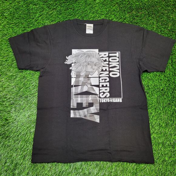 RARE Official Tokyo Revengers Exhibition Mikey Manjiro Sano T-Shirt Mens L - Picture 1 of 5